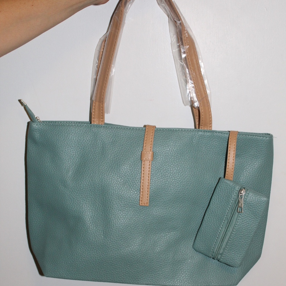 Teal Shoulder Bag